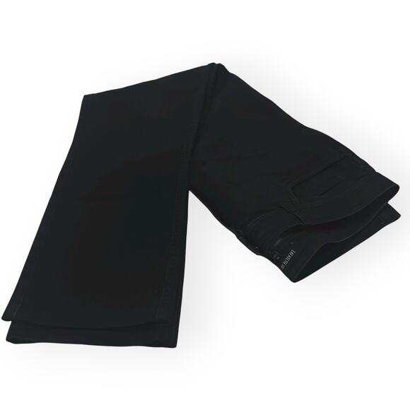 LAFAYETTE 148 NEW YORK Mid Rise Black Skinny Jeans Denim Slim Dyed Stretch 12 - Picture 9 of 10